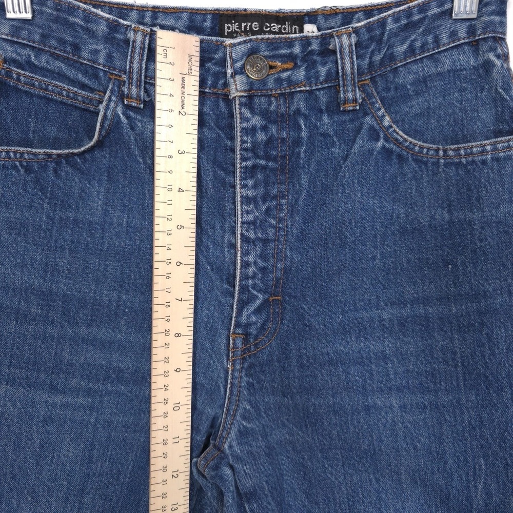 Vintage PIERRE CARDIN Women's Jeans 9/10 British Made Crown Colony of Hong Kong - Picture 5 of 10